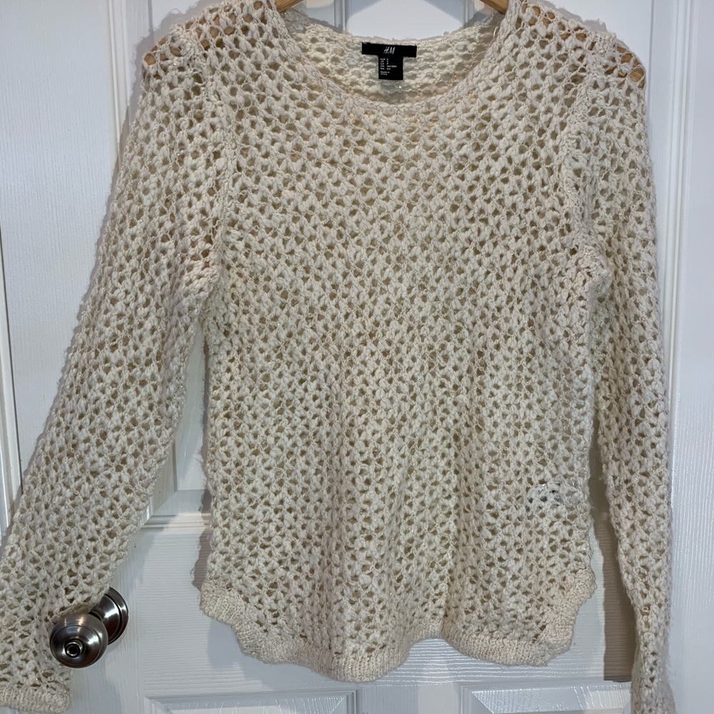 womens clothing H&M Size S Crochet